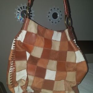 Lucky Brand vintage patchwork purse